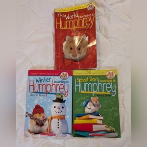 Humphrey Chapter Book Lot Of 3